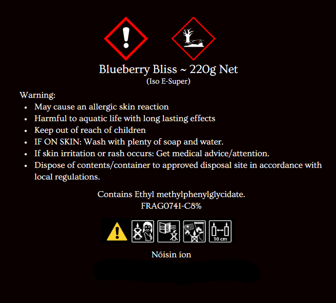 Blueberry Bliss - Nóisin íon