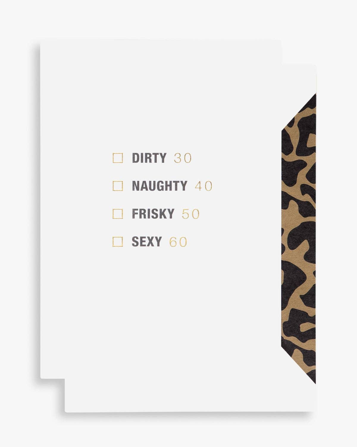 30/40/50/60 Greeting Card A6