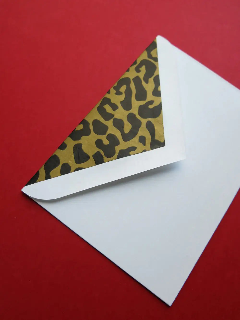 Gold Heart Greeting Card A6