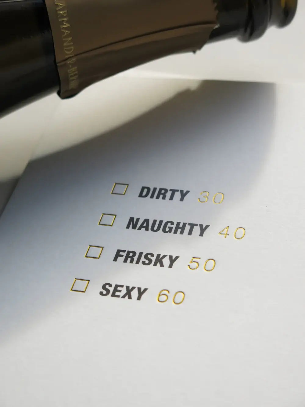 30/40/50/60 Greeting Card A6