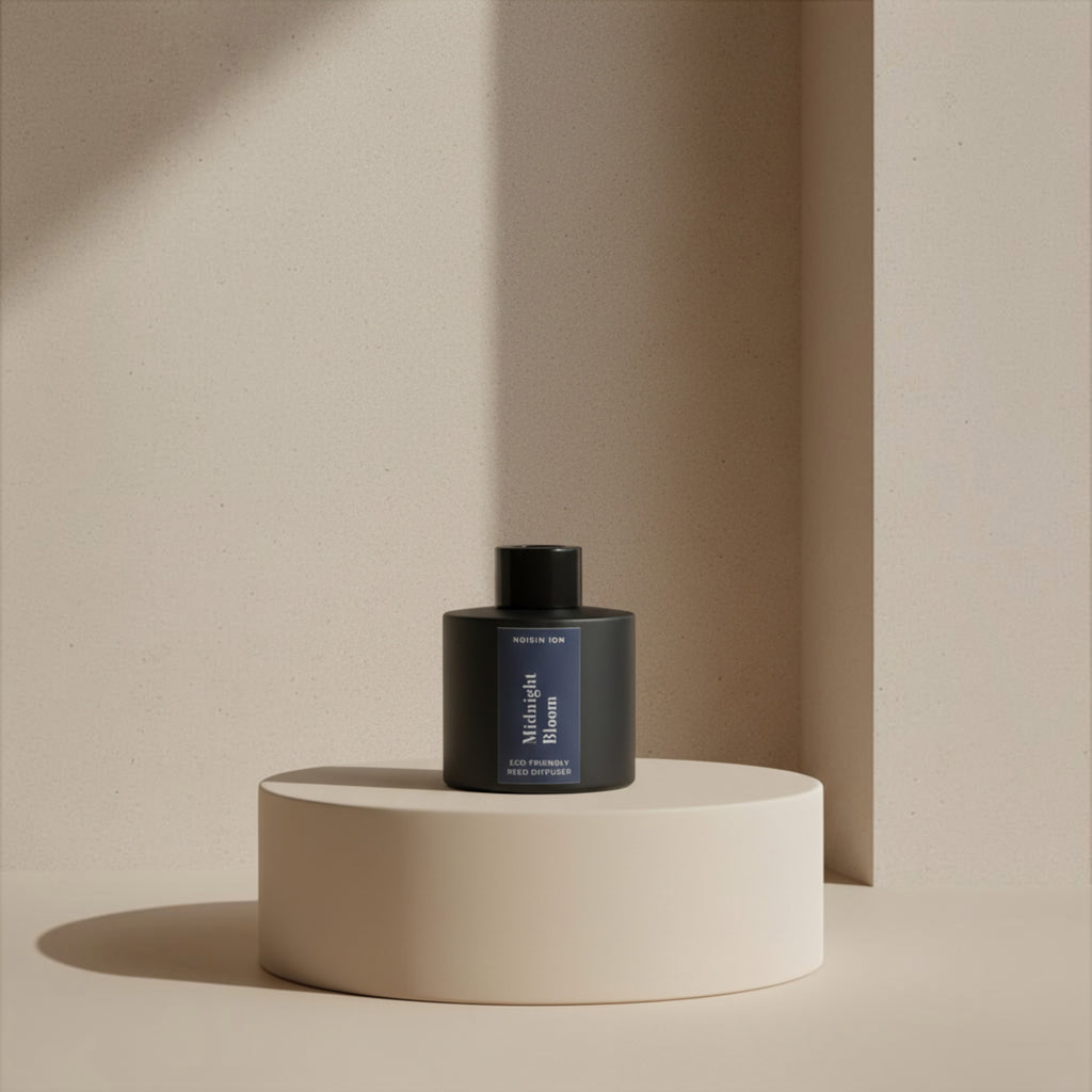 Midnight Bloom reed diffuser by Nóisin Íon