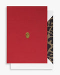 Gold Heart Greeting Card A6