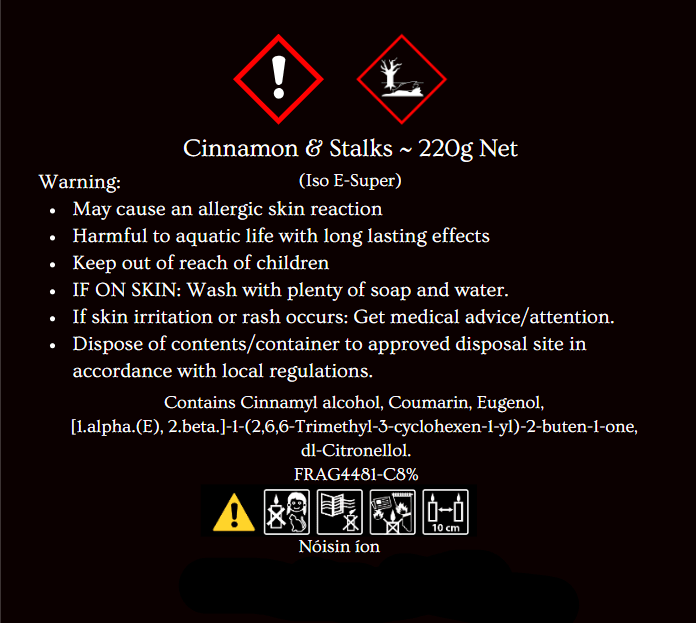 Cinnamon & Stalks - Nóisin íon